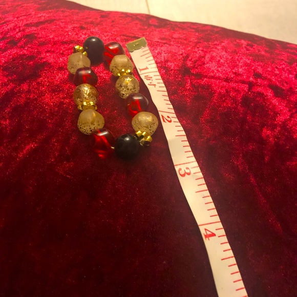 Mosaic Look-Necklace & Bracelet in Multi colours. - Picture 5 of 5